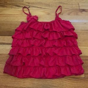 Abercrombie & Fitch Ruffle Top